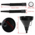 Wide Mouth Oil Funnel with Flexible Extension Nozzle Hose with Handle Mesh Screen Filter for Cars Motorcycles Engine Oil Kerosene Gasoline Gas Fue...