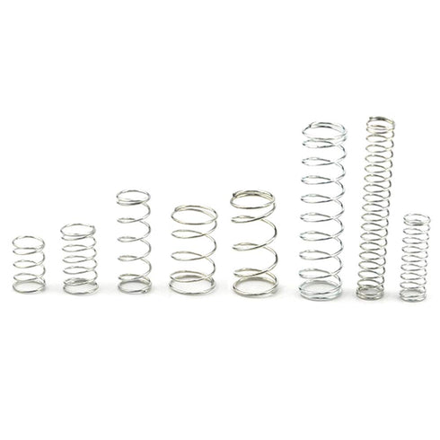 200Pcs 20 Kinds Zinc Plated Steel Coil Spring Wire Metal Extension and Compression Spring Repair Tool Assortment Kit...