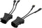 uxcell 2pcs Car Horn Adapter Wiring Harness Pigtail Socket for Ford Mondeo Focus Fiesta Cruze...