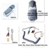 Telephone Phone Line Network Cable Tester Butt Test Tester Lineman Tool Cable Set with Connectors...