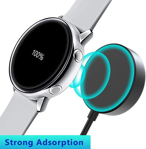 Charger for Galaxy Watch 5 Pro, USB C Watch Charger Cable Compatible with Samsung Galaxy Watch 6 Classic/6/5 Pro/5/4 Classic/4/3/Active 2 - Black,...