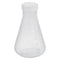 PATIKIL 500ml Plastic Erlenmeyer Flask with Screw Caps, 1 Pack Narrow Mouth Conical Flask for Laboratory, Clear...