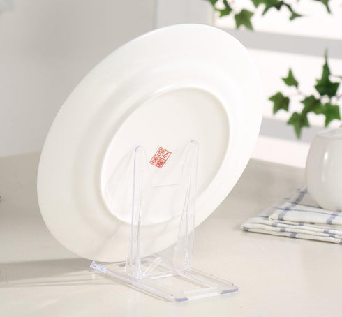 Artliving Two Part Adjustable Clear Acrylic Plastic Display Stand Easel (set of 6)...