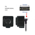 chenyang USB 3.0 to USB C 90 Degree Angled Data Cable with Panel Mount Screw for Industrial Camera 5.0M...