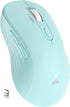 SM66 Green Silent Dual Mode Wireless Mouse for Laptop, Adjustable 4800 DPI,Rechargeable Computer Mouse for Bluetooth and Wireless Connection...