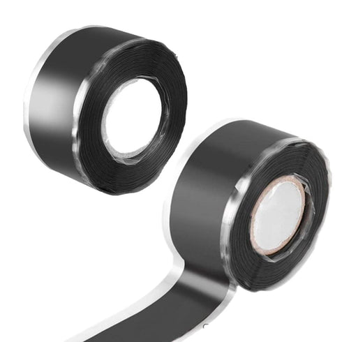 2 Rolls,Self-Fusing Silicone Tape, Hose Repair Tape, Heavy Duty and Leak Proof Rubber Hose Tape, 1in(W) X 10ft (L) Self Fusing Silicone Tape for E...