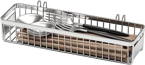 kaileyouxiangongsi Drawer Organizer, Silverware Organizer for Kitchen, Utensil Mesh Drawer Organizer for Chopsticks/Spoon/Fork/Knife, 304 Stainles...