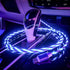 Micro USB Cable Android Charger, 6.6FT Led Light Up Glowing Micro USB Fast Charging Cord for Android, Samsung Galaxy S7 S6 S5, Note 5, Kindle and ...