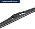 X AUTOHAUX Car Rear Windshield Wiper Blade Arm Set for Jeep Patriot 2.0L 2.4L 2007-2016 11 Inch...
