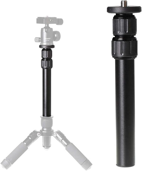 Tripod Center Column Extension Camera Mount Extender Telescopic Rod 3 Section Pole for Monopod DSLR Photo Studio Outdoor Macro Shooting...