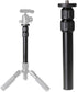 Tripod Center Column Extension Camera Mount Extender Telescopic Rod 3 Section Pole for Monopod DSLR Photo Studio Outdoor Macro Shooting...
