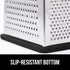 GORILLA GRIP XL 4-Sided Cheese Grater With Container, 100% BPA-Free Stainless Steel Box Graters, Parmesan Shredder, Grate Cheeses, Shred Veggies, ...