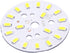 YXQ 5730 LED Chip Bulb Module 300mA 9W 18 LEDs Circular Pure White Super Bright 6000K High Power Aluminium Board for Replacing Floodlight Lamp(50m...