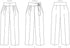 Vogue Misses' Petite Slightly-Tapered Pants Sewing Pattern Kit, Code V1829, Sizes 8-10-12-14-16, Multicolor...