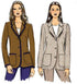 Butterick Patterns B5926F50 Misses'/Misses' Petite Jacket Sewing Template, Size F5 (16-18-20-22-24)...