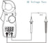 Digital Clamp Meter Multimeter AC/DC voltmeter, AC/DC Current, Resistance, Diode Tester With Overload Protection Results Recorder LCD Display...