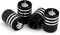 Valve Caps for Car Tires | Universal Tire Valve Stem Caps for Cars SUVs Trucks Motorcycles Bicycles | 4 Pack Skull Gesture Logo Car Decoration Acc...