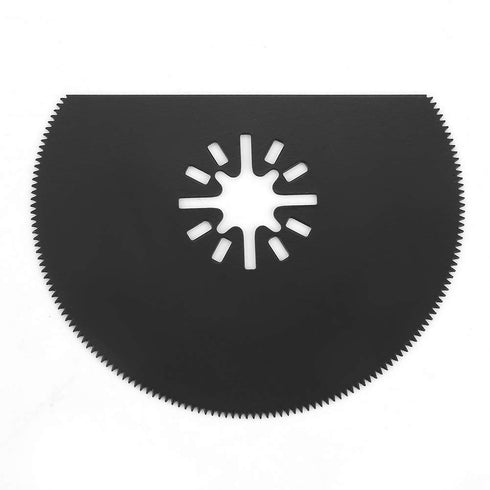 10Pcs Oscillating Saw Blades 80mm/3.1inch High Carbon Steel Semicircle Oscillating Multitool Quick Release Kit for Sanding, Grinding and Cutting...