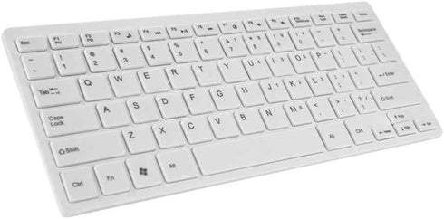 USB Mini Keyboard with Chocolate Buttons Stylish Portable Ultra Slim for Mac PC...