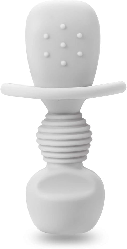 PandaEar 6 Pack Silicone Baby Spoons and Fork Feeding Set- Anti-Choke First Self Feeding Utensils for Baby Led Weaning Ages 3 Months...