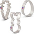 Easter Fun Cookie Cutters 3-Pc. Set Made in the USA by Ann Clark, Easter Bunny, Egg, and Carrot...