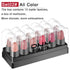 evpct 12Pcs Capsule Pills Lipstick Mini Matte Lipstick Sets for Women labiales mate 24 horas originales Dark Brown Red Nude Small Candy Lipstick S...