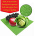 Dualplex Refrigerator Liners Washable | 6 Fridge Drawer Liners Mats | 13"x10.5" Shelf Liner Reusable | Sponge Keeps Produce Fresh Longer | Fruit &...