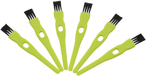 20 Pcs 11CM/4.33 Inch Green Plastic Handle Mini Dust Removal Brush Nylon Hair Brush Computer Keyboard Cleaning Small Brush Lamp Humidifier Clean R...