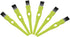 20 Pcs 11CM/4.33 Inch Green Plastic Handle Mini Dust Removal Brush Nylon Hair Brush Computer Keyboard Cleaning Small Brush Lamp Humidifier Clean R...