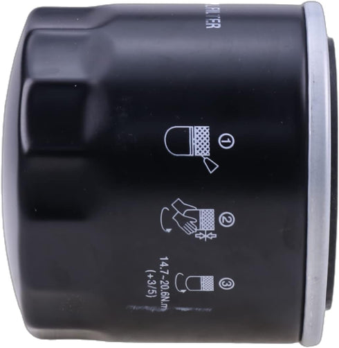 Engine Oil Filter E5205-32091 E520532091 5205-32091 Compatible with Kioti Mahindra CK20 CK22 CK25 CK27 CK30 CK35 LB1714 LB1719 LB1914 UTV...