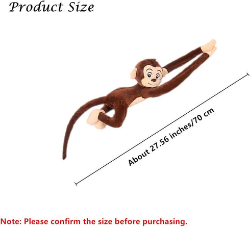 Hanging Stuffed Animals of Monkey for Kids and Adults (27inches)...