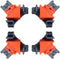 Angle Clamps 4PCS Right Angle Fixing Clip,Multi-function woodworking right angle clamp Adjustable Swing Corner Clamp, Corner Clip Fixer for Weldin...