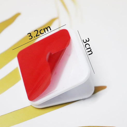 20 Pcs Self Adhesive Wall Clips Tapestry Hanger Clips Flag Poster Hanging Clips Sticky Photo Clips Glue on Craft Clips for Home Office Clear...