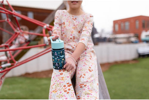 Simple Modern Kids Water Bottle Plastic BPA-Free Tritan Cup with Leak Proof Straw Lid | Reusable and Durable for Toddlers, Boys | Summit Collectio...
