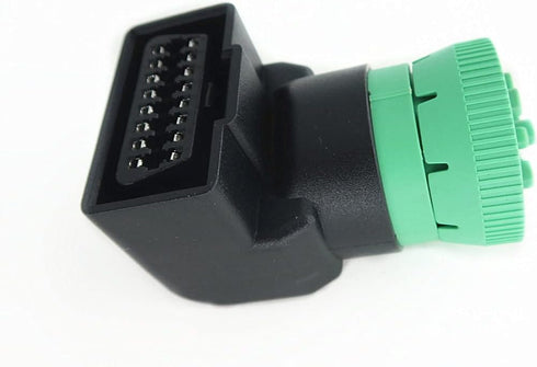 Right Angle J1939 Male to OBD2 Female Adapter...