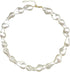 Pearl Necklaces for Women Chunky Pearl Choker Necklaces Baroque Pearl Necklace Dainty White Pearl Beaded Necklace Vintage Pearl Charm Choker Neckl...