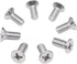 8-Pack Brake Disc Rotor Screws, 93600-06014-0H Rotor Brake Disc Stainless Steel Front and Rear Set Screws is Replacement for Honda, Acura, Hyundai...
