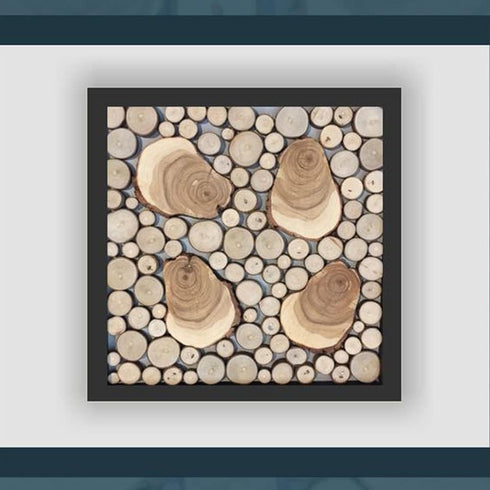 Wood Slices Tiny Log Slices Unfinished Natural 100pcs Kids Crafts Painting Toys DIY Wedding Home Centerpieces 1.5-2.5cm...