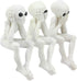 Ebros Glow in The Dark See Hear Speak No Evil Alien Shelf Sitters Set of 3 Extra Terrestrial Creatures Alien Figurines...