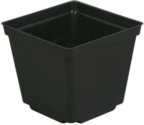 Gro Pro 724042 Plastic Pot, 3.5x3.5x3 in...