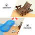 Toyvian 2 Sets Doll House Swimming Pool Swimming Ring Folding Beach Sunbath Chair Simulation Miniature Craft Furniture Pool Toys Photo Props for D...