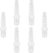 6 Pcs Plastic Hose Barb Reducer Fitting,1/4" Barb X 1/8" NPT Male Connectors Joint Splicer Mender Barbed Reducing Union Adapter Connector Pipe Fit...