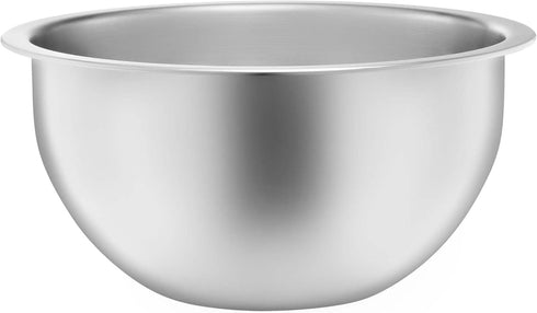 HIC Kitchen Mixing Bowl, Heavyweight 18/8 Stainless Steel, 6-Quart Capacity...