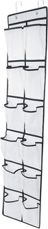 12 Large Pockets Over Door Hanging Shoe Organizer...