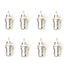 BNC Chassis Panel Mount Socket Female Jack Solder Type Connectors Adapter 8Pack...