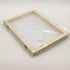 Worown A5 Size Paper Making Screen, Natural Wooden PaperMaking Mould, 7.5 x 10 inch Wooden Paper Making Frame for DIY Paper Craft and Dried Flower...