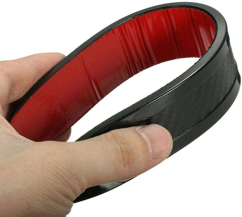 sundan 4pcs Black Anti-Collision Patch Bumper Guard Strip Anti-Scratch Bumper Protector Trim Universal for Cars SUV Pickup Truck...