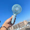 HandFan Portable Fans Battery Operated Handheld Fan Rechargeable USB Desk Fan Foldable for Travel Car Outdoors Home Disney Land (Sky Blue)...