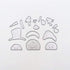 Snowman Bird Cutting Dies for Card Making,Little Girl Metal Die Cuts Embossing Stencil for Scrapbooking DIY Album Paper Cards Art Craft...