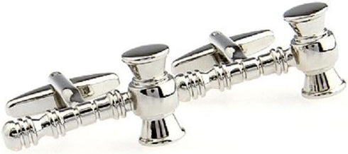 Law Gavel Mallet Judge Lawyer Mason Pair Cufflinks in a Presentation Gift Box & Polishing Cloth...